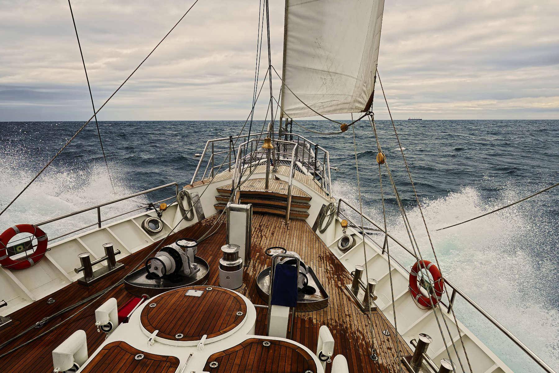 Ship on a Stormy Sea